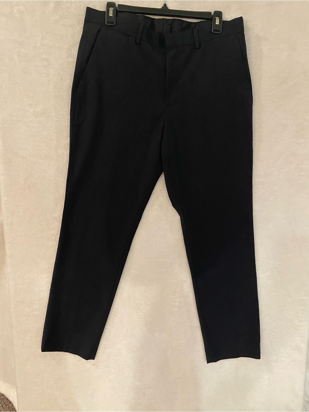 Express Men's Black Chinos - Slim Straight